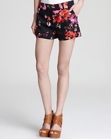 These Aqua mini shorts embrace spring's floral print trend in perfect fashion, fresh and flirty for a season that promises endless style adventure. These Aqua mini shorts embrace spring's floral print trend in perfect fashion, fresh and flirty for a season that promises endless style adventure.