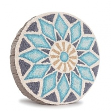 Drawing Eastern inspiration from the sun, this decorative pillow radiates style in any setting. Drawing Eastern inspiration from the sun, this decorative pillow radiates style in any setting.