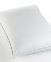 Retreat into comfort. Boasting a pure, 300-thread count cotton cover and plush, hypoallergenic down-alternative fill, this Martha Stewart Collection pillow is a must for a healthy night's rest.