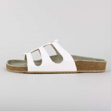 Privileged Olive Three Strap Slide Privileged Olive Three Strap Slide