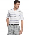 Look great on the green (and keep your cool, too!) in this sharp performance polo from Izod Golf.