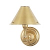 Elevate your space with the simple elegance of this Ralph Lauren sconce, boasting a classic style rendered in luminous detail.
