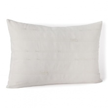 Add an artistic touch to your decor with this intricately woven Calvin Klein Home decorative pillow in a soft organic hue. Add an artistic touch to your decor with this intricately woven Calvin Klein Home decorative pillow in a soft organic hue.