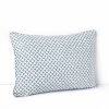 A best-seller for its exquisite fabric and compelling print, this decorative pillow from John Robshaw will add sophisticated flair to the bed, chair or sofa.