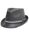 Flash your retro style with this modern upgrade of a classic fedora from Quiksilver.