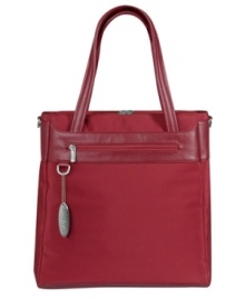Style on the move. Combining fashion-forward touches & convenient details, this laptop tote features a microfiber exterior and sueded interior that protects and stows your laptop. The lightweight design is the perfect everyday companion for the office, classroom or travel. Style on the move. Combining fashion-forward touches & convenient details, this laptop tote features a microfiber exterior and sueded interior that protects and stows your laptop. The lightweight design is the perfect everyday companion for the office, classroom or travel.