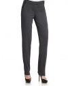 THE LOOKFlat-frontNarrow waistband with belt loopsFront zipperDual side pocketsTapered hemTHE FITInseam, about 30THE MATERIAL99% virgin wool/1% elastaneCARE & ORIGINDry cleanImportedModel shown is 5'11 (180cm) wearing US size 4. 