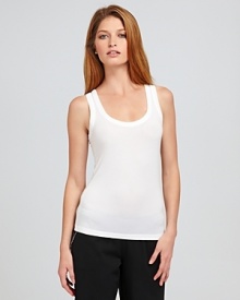 Calvin Klein Underwear layer tank. A soft sheer tank that is great for layering. Calvin Klein Underwear layer tank. A soft sheer tank that is great for layering.