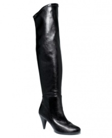 Chinese Laundry's Kingdom Boots reign supreme with their sexy, super high cut over-the-knee profile and wearable, versatile heel.