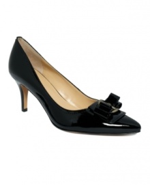 Perfectly on point. The Adalita pumps from Circa by Joan & David are a treat with their high-shine finish and feminine bow accent on a comfortable mid-height heel. Perfectly on point. The Adalita pumps from Circa by Joan & David are a treat with their high-shine finish and feminine bow accent on a comfortable mid-height heel.