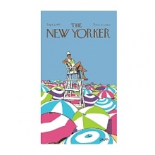 Bring your favorite magazine to the beach...twice! This whimsical Condé Nast beach towel boasts a cool reprint of one of the New Yorker's sunniest summer covers. Bring your favorite magazine to the beach...twice! This whimsical Condé Nast beach towel boasts a cool reprint of one of the New Yorker's sunniest summer covers.