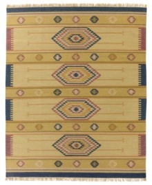 Reminiscent of ancient tribal designs, the Highlands rug creates a powerful accent, every time. Durable, flat-weave construction features a blend of wool and cotton, providing lasting strength in high-traffic rooms. Reminiscent of ancient tribal designs, the Highlands rug creates a powerful accent, every time. Durable, flat-weave construction features a blend of wool and cotton, providing lasting strength in high-traffic rooms.