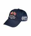 Give your casual look a sporty kick with this flag-laden baseball cap from Polo Ralph Lauren - Classic sports cap look, flag patch front, number side detail - Perfect for sports, play, or sun protection - Pair with straight leg jeans and a tee or chinos