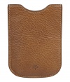 Polished to perfection, Mulberrys iPhone cover couples elegance with ease -  Supple yet ultra-durable, gently pebbled natural oak leather will soften over time - Contrast stitch trim and embossed Mulberry  Tree detail -  Case protects against dust, moisture and scratches - Fits the iPhone 3G, 3GS, 4G and 4GS  - Great for everyday, also makes a superb gift