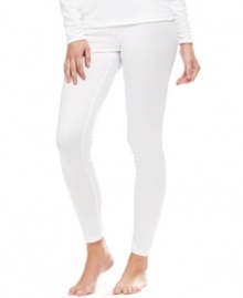 Cuddl Duds' Climatesmart leggings feature a lightweight, natural stretch that provides freedom of movement and a perfect, everyday fit. Cuddl Duds' Climatesmart leggings feature a lightweight, natural stretch that provides freedom of movement and a perfect, everyday fit.