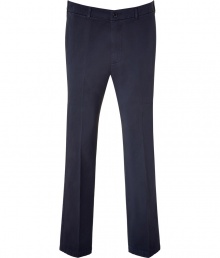 Bring modern style to your daytime attire with these updated chinos from Golden Goose - Zip and button closure, flat front, belt loops, front slit pockets, back flap pockets, logo detail on back, front and back crease detail on leg - Pair with a plaid button down, a cable knit cardigan, and desert boots Bring modern style to your daytime attire with these updated chinos from Golden Goose - Zip and button closure, flat front, belt loops, front slit pockets, back flap pockets, logo detail on back, front and back crease detail on leg - Pair with a plaid button down, a cable knit cardigan, and desert boots