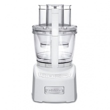 The next generation of kitchen prep, this innovative 14-cup food processor provides home chefs with three food processors in one for professional-level performance. The 11- and 4½-cup work bowls nest inside the 14-cup bowl, while the adjustable 6-position slicing disc and reversible shredding disc handle an array of prep tasks. Die-cast construction for stable operation. Model FP-14. Manufacturer's full 10-year motor warranty and limited 3-year warranty. The next generation of kitchen prep, this innovative 14-cup food processor provides home chefs with three food processors in one for professional-level performance. The 11- and 4½-cup work bowls nest inside the 14-cup bowl, while the adjustable 6-position slicing disc and reversible shredding disc handle an array of prep tasks. Die-cast construction for stable operation. Model FP-14. Manufacturer's full 10-year motor warranty and limited 3-year warranty.