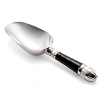 Hand made in sandcast aluminum decorated with a trademark blend of enamel infused with crushed mother of pearl, Julia Knight's Ice Scoop is a perfect way to entertain with elegance. Pairs perfectly with the Julia Knight Classic Ice Bucket. Hand made in sandcast aluminum decorated with a trademark blend of enamel infused with crushed mother of pearl, Julia Knight's Ice Scoop is a perfect way to entertain with elegance. Pairs perfectly with the Julia Knight Classic Ice Bucket.