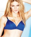 Indulge yourself with soft satin and the flattering lift of this Luxe wireless bra by Warner's. Style #2060