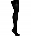 Simple and chic, Fogals opaque black thigh-high stockings are an easy way to add a seductive edge to your outfit - Opaque, extra soft and comfortable, smooth border, nude heel, reinforced toe - A must-have essential for day and evening alike