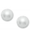 Complement any look with these simple dome-shaped studs by Giani Bernini. Set in sterling silver. Approximate diameter: 1/4 inch.