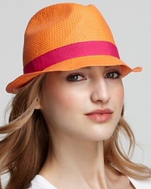 Aqua Paper Fedora Aqua Paper Fedora