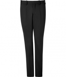 Ultra-luxe and classically elegant, these streamlined tuxedo pants from Neil Barrett can be effortlessly dressed up or down - Flat front, belt loops, off-seam pockets, classic tuxedo stripe at side seam, back welt pockets with buttons, slim leg with crease detail - Wear with a long sleeve tee and a leather jacket or a tuxedo shirt and matching jacket Ultra-luxe and classically elegant, these streamlined tuxedo pants from Neil Barrett can be effortlessly dressed up or down - Flat front, belt loops, off-seam pockets, classic tuxedo stripe at side seam, back welt pockets with buttons, slim leg with crease detail - Wear with a long sleeve tee and a leather jacket or a tuxedo shirt and matching jacket