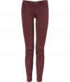 Set the foundations for cool daytime looks with Seven for all Mankinds figure-hugging Second Skin jean leggings - Classic five-pocket style, button closure, zip fly, signature embroidered back pockets - Mid-rise, extra form-fitting - Pair with a light cashmere pullover and flats, or a tunic top and statement ankle boots