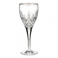 This newest group of stemware features the signature Lismore cuts on a graceful pulled stem with lovely open diamond , wedge cuts, and a platinum band on the rim. This newest group of stemware features the signature Lismore cuts on a graceful pulled stem with lovely open diamond , wedge cuts, and a platinum band on the rim.