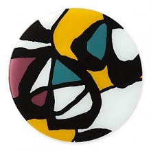 DVF puts her graphic mark on the table. With art-inspired strokes and brilliant colors on iconic Pebblestone and Powerstone shapes, the possibilities for dynamic accessorizing are endless. DVF puts her graphic mark on the table. With art-inspired strokes and brilliant colors on iconic Pebblestone and Powerstone shapes, the possibilities for dynamic accessorizing are endless.
