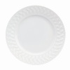 Traditional basket weave pattern made from white French Limoges porcelain.