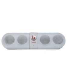 Take the pumping sound of music wherever you go with this Bluetooth enabled wireless portable speaker from Beats by Dr. Dre. Take the pumping sound of music wherever you go with this Bluetooth enabled wireless portable speaker from Beats by Dr. Dre.
