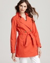 MICHAEL Michael Kors Petites' Belted Classic Trench