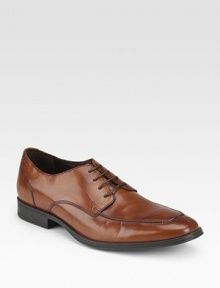 Hand-burnished calfskin leather dress shoes with patented Nike Air technology for all-day comfort and on-your-feet ease. Leather lining Padded insole Rubber sole Imported Hand-burnished calfskin leather dress shoes with patented Nike Air technology for all-day comfort and on-your-feet ease. Leather lining Padded insole Rubber sole Imported