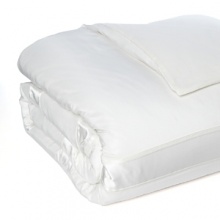 Effortless elegance. A resplendent border in a crisp white distinguishes this luxurious Donna Karan sham. Effortless elegance. A resplendent border in a crisp white distinguishes this luxurious Donna Karan sham.