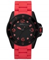 This Diver collection watch from Marc by Marc Jacobs is the perfect seasonal accessory with its playful color.