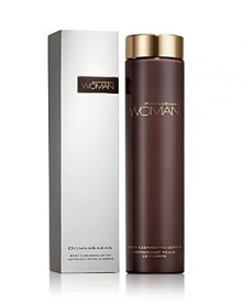 The sensuous cleansing lotion gently cleanses the body with a rich, luxurious lather that pampers skin. Lightly scented with the sensual scent of Donna Karan Woman. Follow with Donna Karan Woman Body Lotion. The sensuous cleansing lotion gently cleanses the body with a rich, luxurious lather that pampers skin. Lightly scented with the sensual scent of Donna Karan Woman. Follow with Donna Karan Woman Body Lotion.
