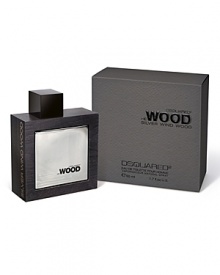 Inspired by Dean and Dan's love of the natural setting of their Canadian homeland, the new Dsquared2 He Wood fragrance captures and celebrates the solid, reassuring, vibrant character of wood. This scent features the strongest, most vital of nature's substances and evokes aromatic reminiscence, personal refuge, and an invigorating sensation. Its woody central character is wrapped in powerful chords of air and water, creating the signature essence of a modern man who dreams of nature in a quest for freedom and seduction.