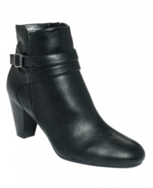 As an an almond-toe shootie, Easy Spirit's Dandra combining of the season's most in-demand trends. Still, it delivers plenty of comfort as well--thanks to a low stacked heel and flexible sole. As an an almond-toe shootie, Easy Spirit's Dandra combining of the season's most in-demand trends. Still, it delivers plenty of comfort as well--thanks to a low stacked heel and flexible sole.