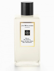 Immerse yourself in a mesmerizing sea of wild flowers, misted with dew. Fresh bluebell, radiant lily of the valley and exquisite eglantine, showered with the sparkling succulence of persimmon and lemon. Wild Bluebell Body & Hand Wash gets skin sparkling clean and leaves just a hint of fragrance. With a moisturizing lather, it awakens the senses. 8.5 oz. Immerse yourself in a mesmerizing sea of wild flowers, misted with dew. Fresh bluebell, radiant lily of the valley and exquisite eglantine, showered with the sparkling succulence of persimmon and lemon. Wild Bluebell Body & Hand Wash gets skin sparkling clean and leaves just a hint of fragrance. With a moisturizing lather, it awakens the senses. 8.5 oz.