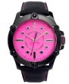 Hot pink is so in this season. Juicy Couture's Surfside watch brings ultra-glam color and durable precision.