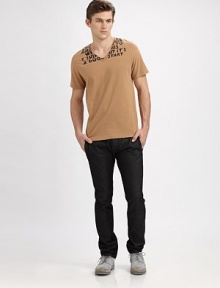 EXCLUSIVELY AT SAKS. Perfect for weekend wear, this casual cotton staple features a printed message on both front and back.V-neckCottonHand washMade in Italy EXCLUSIVELY AT SAKS. Perfect for weekend wear, this casual cotton staple features a printed message on both front and back.V-neckCottonHand washMade in Italy