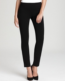 Skinny and sleek, Elie Tahari's Nova pants lend a streamlined look during office hours and beyond. Skinny and sleek, Elie Tahari's Nova pants lend a streamlined look during office hours and beyond.