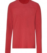 Elevate your casual style with this vibrant sweatshirt from Iro - Crew neck, long sleeves, slim fit, front and back seaming detail - Pair with modernized chinos and trainers