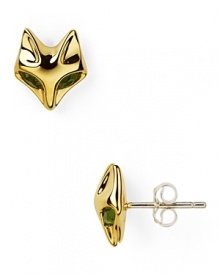 Feel fantastically foxy. Designers went wild for animal accessories this season, and this pair of gold plated earrings from Elizabeth and James is a cool way to work the trend. Feel fantastically foxy. Designers went wild for animal accessories this season, and this pair of gold plated earrings from Elizabeth and James is a cool way to work the trend.