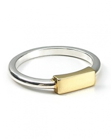 Be a poster girl for easy cool in Elizabeth and James' stacking ring. Simple yet striking, this accessory ups the after-dark ante when teamed with similar styles. Be a poster girl for easy cool in Elizabeth and James' stacking ring. Simple yet striking, this accessory ups the after-dark ante when teamed with similar styles.
