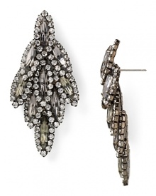 Elizabeth Cole Bacall Swarovski Crystal Earrings Elizabeth Cole Bacall Swarovski Crystal Earrings