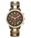 Get a preppy vibe in a matter of seconds with this chic watch from Michael Kors.