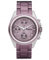 A burst of lavender mixed with crystal shimmers: the ideal casual watch for the vibrant woman, by Fossil.