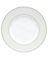 Modern yet timeless, this fine china dinnerware is sure to satisfy the style-hungry host. Simply dressed in cream and white stripes and finished with a polished platinum trim, Opal Innocence Stripe creates an ultra-chic setting to enjoy celebratory meals. Qualifies for Rebate
